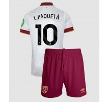 West Ham United Lucas Paqueta #10 Koszulka Trzecia dzieci 2024-25 Krótki Rękaw (+ krótkie spodenki)